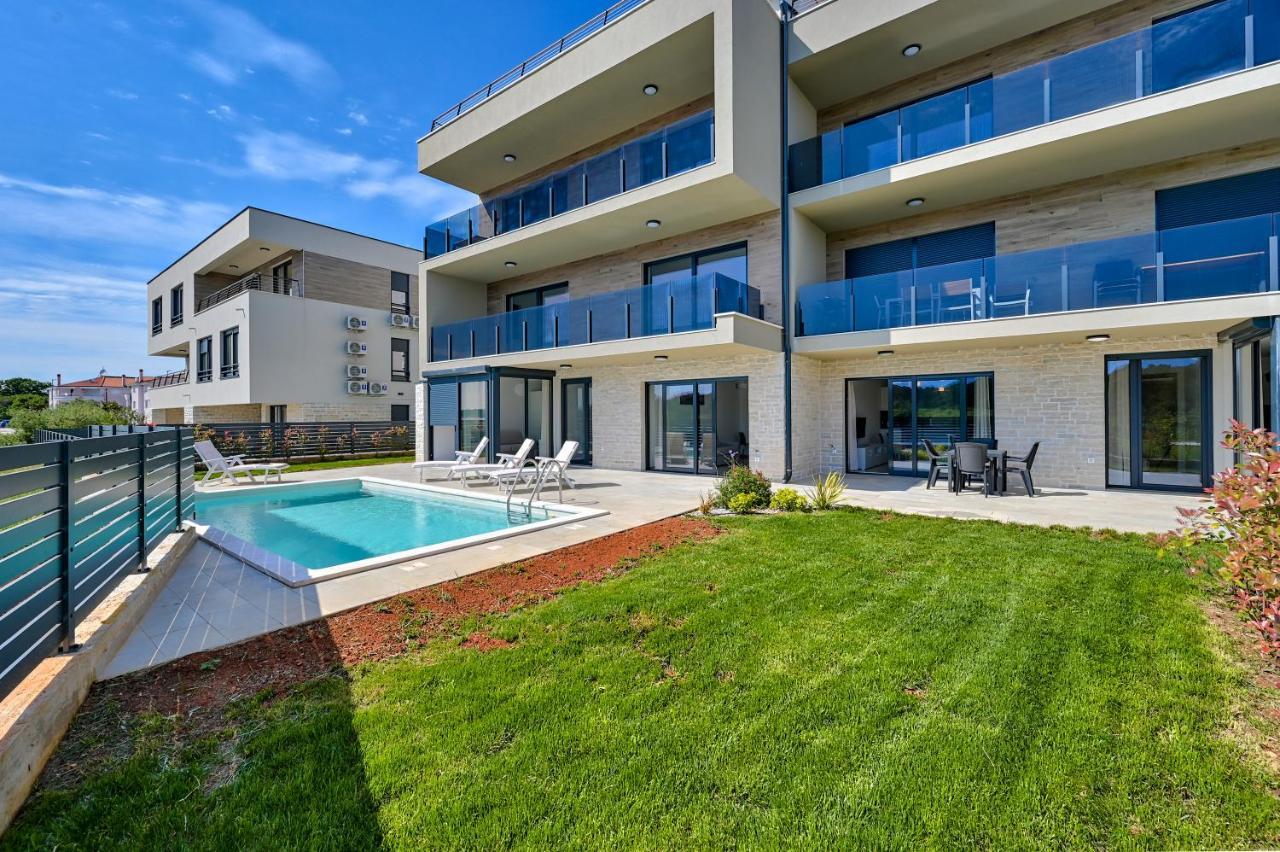 Ferienwohnung Gold Medulin Exterior foto